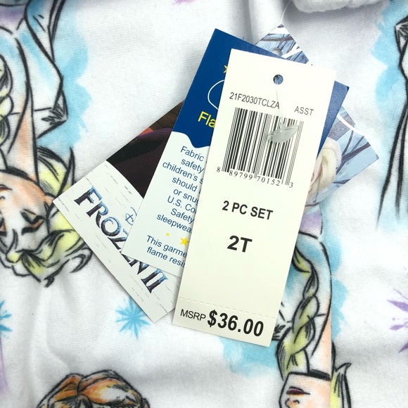 DISNEY | Frozen 2 Button-Up Pajama Set - Picture 7 of 8